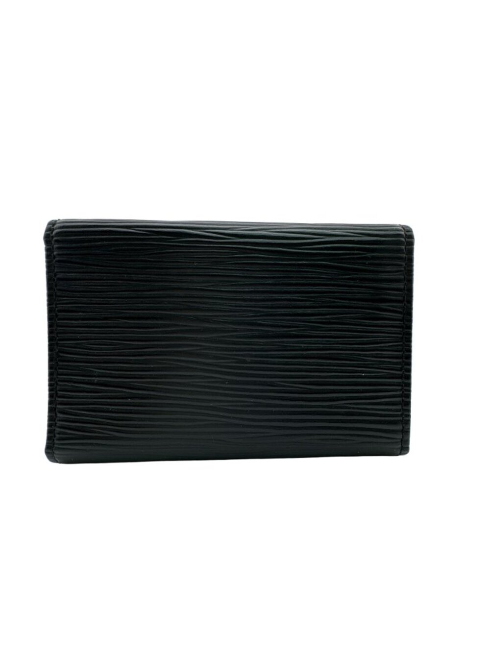 Louis Vuitton Multicles 6 Epi Key Case Black Silver Key Holder Coin Purse